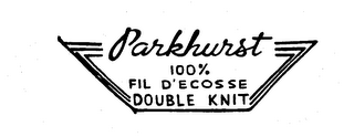 PARKHURST 100% FIL D'ECOSSE DOUBLE KNIT