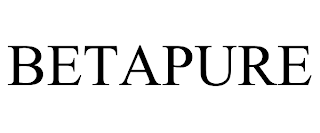 BETAPURE trademark