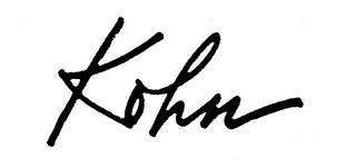 KOHN trademark