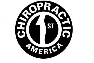 CHIROPRACTIC 1ST AMERICA trademark