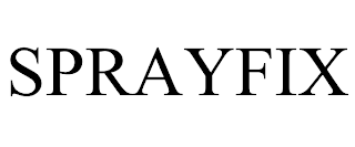SPRAYFIX trademark