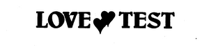 LOVE TEST trademark