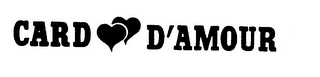 CARD D'AMOUR trademark
