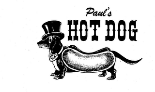 PAUL'S HOT DOG trademark