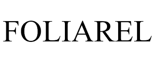 FOLIAREL trademark