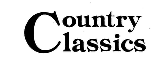 COUNTRY CLASSICS trademark