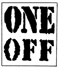 ONE OFF