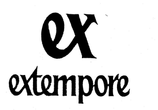 EX EXTEMPORE