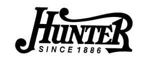 HUNTER SINCE 1886 trademark