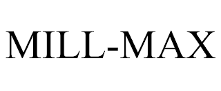 MILL-MAX trademark