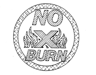 NO BURN X trademark