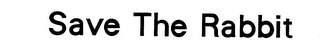 SAVE THE RABBIT trademark