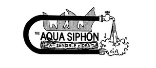 THE AQUA SIPHON "A $EN$IBLE IDEA !" trademark