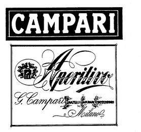 CAMPARI APERITIVO trademark