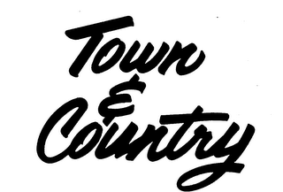 TOWN & COUNTRY trademark