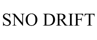 SNO DRIFT trademark