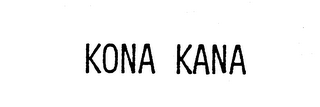 KONA KANA trademark