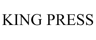 KING PRESS trademark