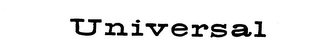 UNIVERSAL trademark