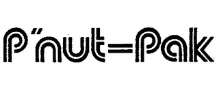 P"NUT-PAK trademark