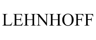 LEHNHOFF trademark