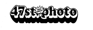47ST PHOTO OPEN SUNDAY