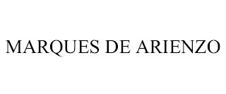 MARQUES DE ARIENZO trademark
