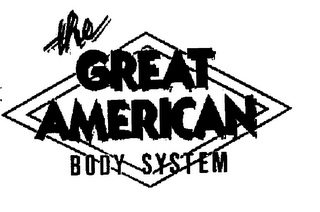 THE GREAT AMERICAN BODY SYSTEM trademark