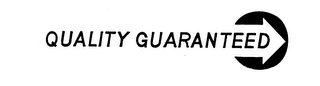 QUALITY GUARANTEED trademark