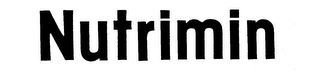 NUTRIMIN trademark