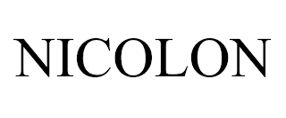 NICOLON trademark
