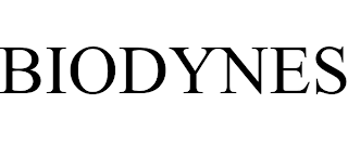 BIODYNES trademark