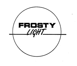 FROSTY LIGHT trademark