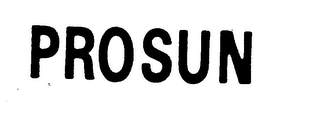 PROSUN trademark
