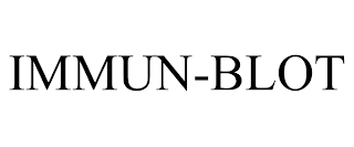 IMMUN-BLOT trademark