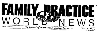 FAMILY PRACTICE WORLD NEWS