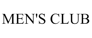 MEN'S CLUB trademark