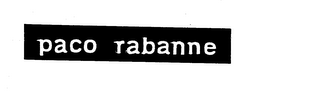 PACO RABANNE trademark
