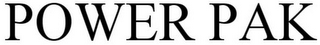 POWER PAK trademark