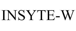INSYTE-W trademark