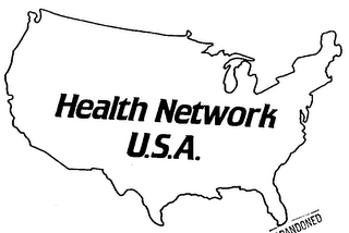 HEALTH NETWORK U.S.A. trademark