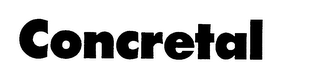 CONCRETAL trademark