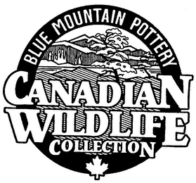 CANADIAN WILDLIFE COLLECTION BLUE MOUNTAIN POTTERY