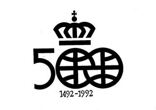 500 1492-1992 trademark