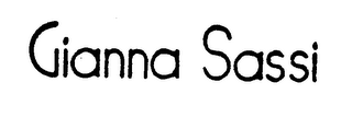 GIANNA SASSI