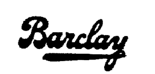 BARCLAY trademark