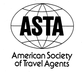 ASTA AMERICAN SOCIETY OF TRAVEL AGENTS