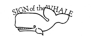 SIGN OF THE WHALE trademark