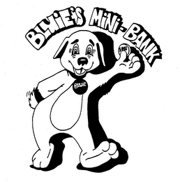 BLUIE'S MINI-BANK $1.00 trademark