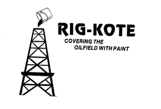 RIG-KOTE COVERING THE OILFIELD WITH PAINT